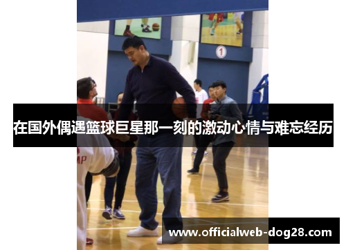 在国外偶遇篮球巨星那一刻的激动心情与难忘经历